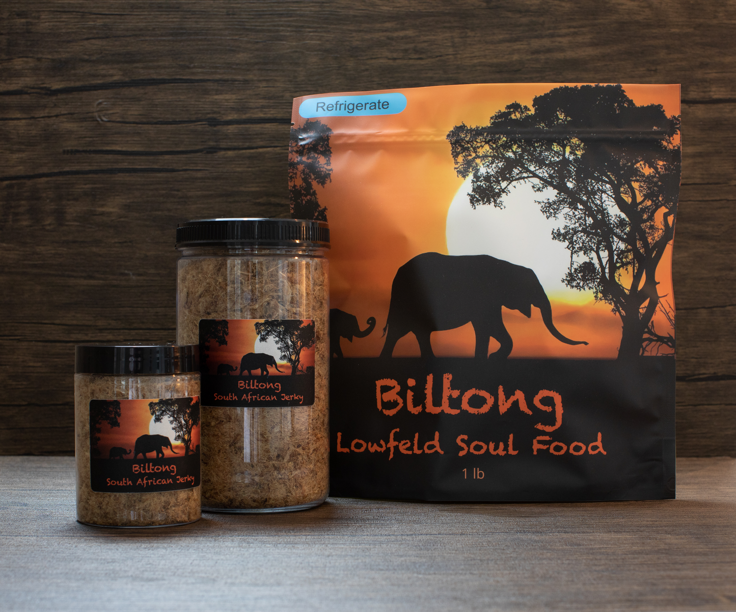 Beef Biltong Slab or Sliced (South African Style Jerky)