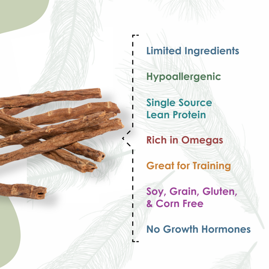 Ostrich Meaty Sticks