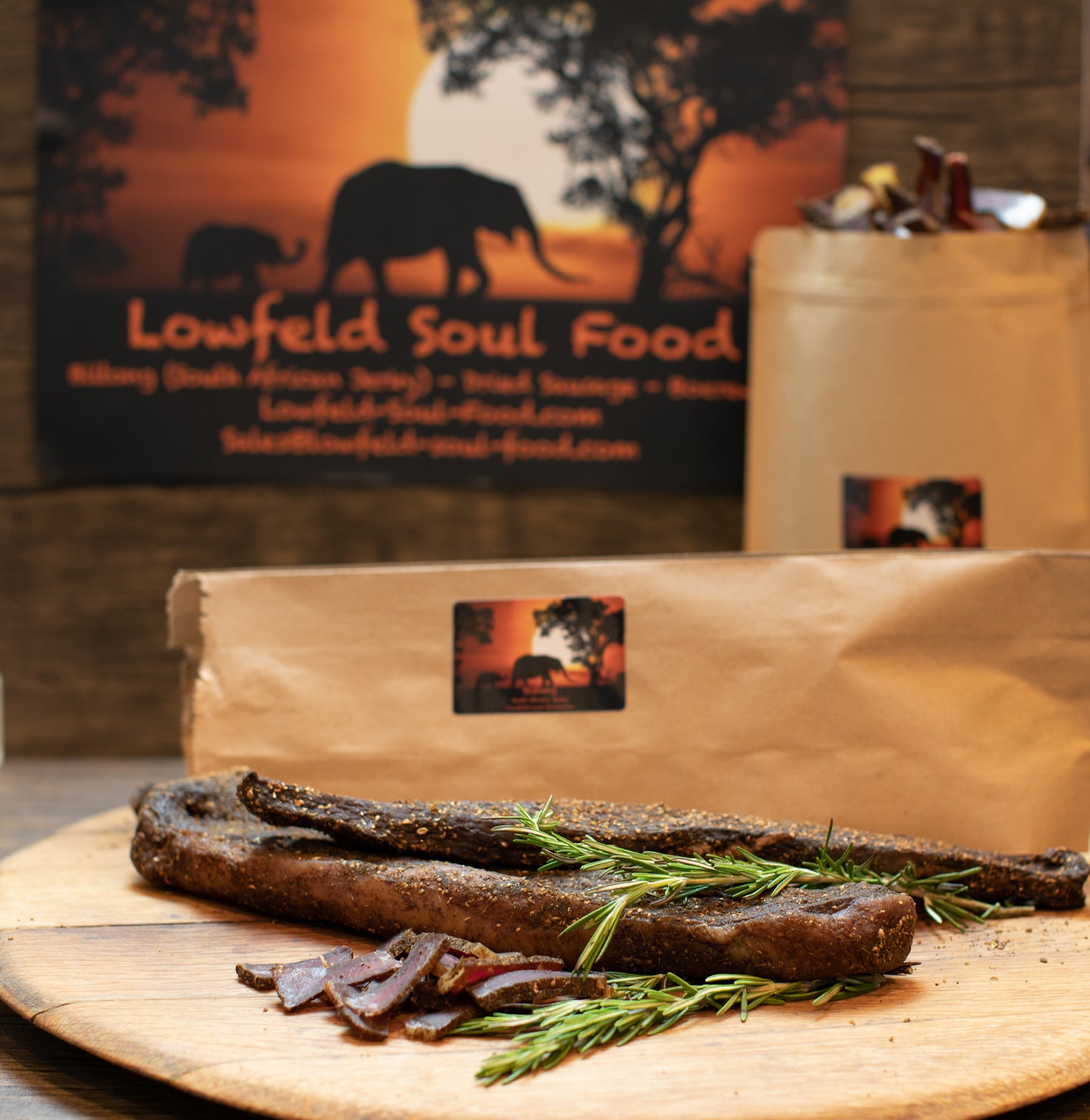 Beef Biltong Slab (South African Style Jerky)
