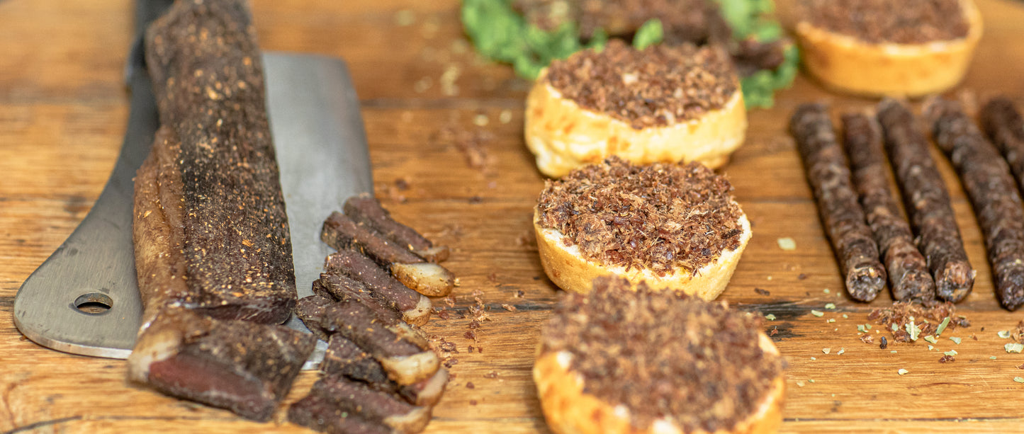 Beef Biltong Powder (Finely Ground Biltong)