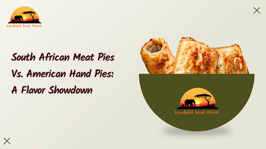 South African meat pies and American hand pies compared side by side.