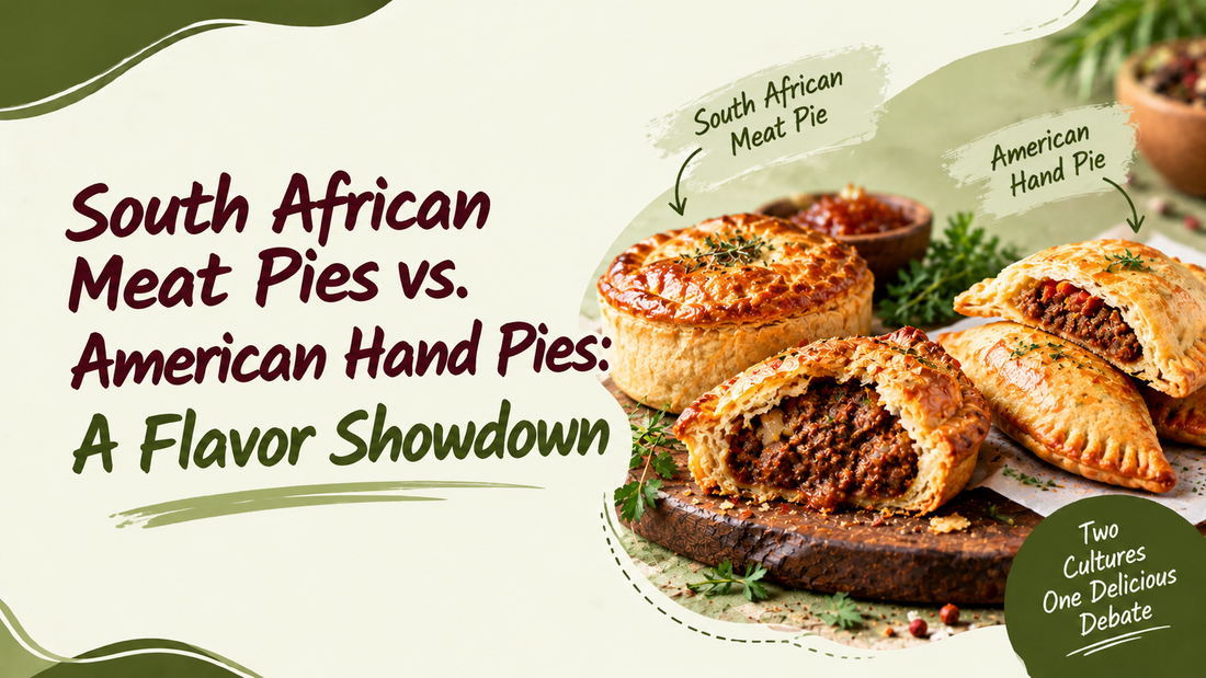 South African meat pies compared with American hand pies.