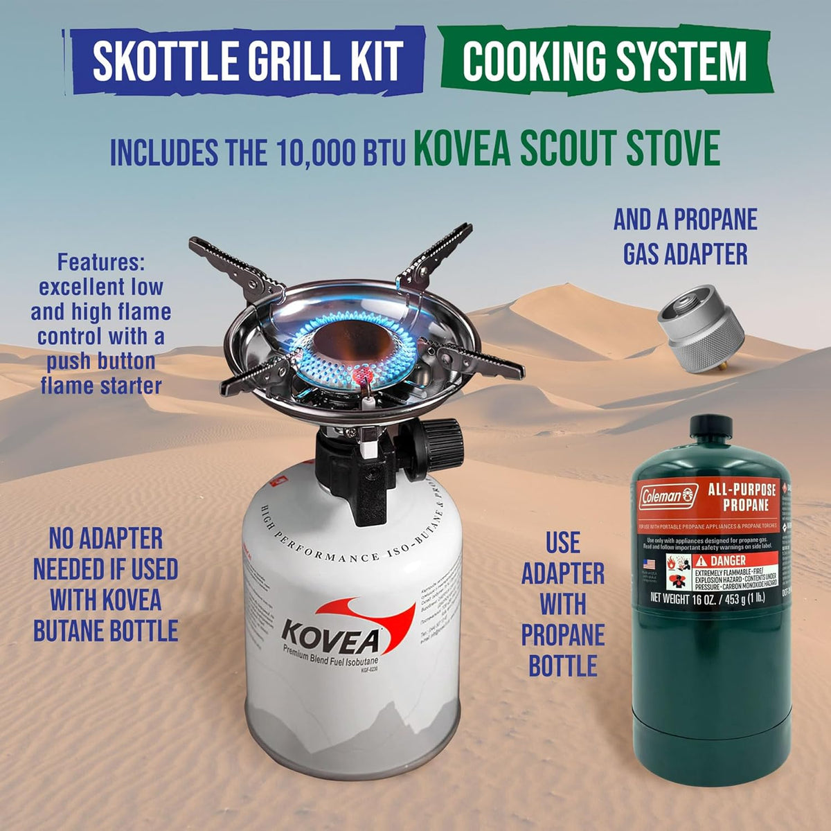 The Ultimate Skottle Grill Kit