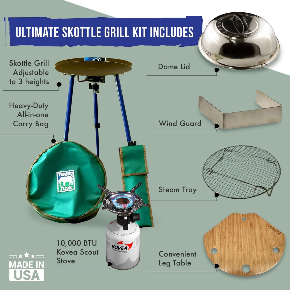The Ultimate Skottle Grill Kit