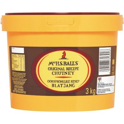 Mrs Balls Chutney Original Mild 3 kg