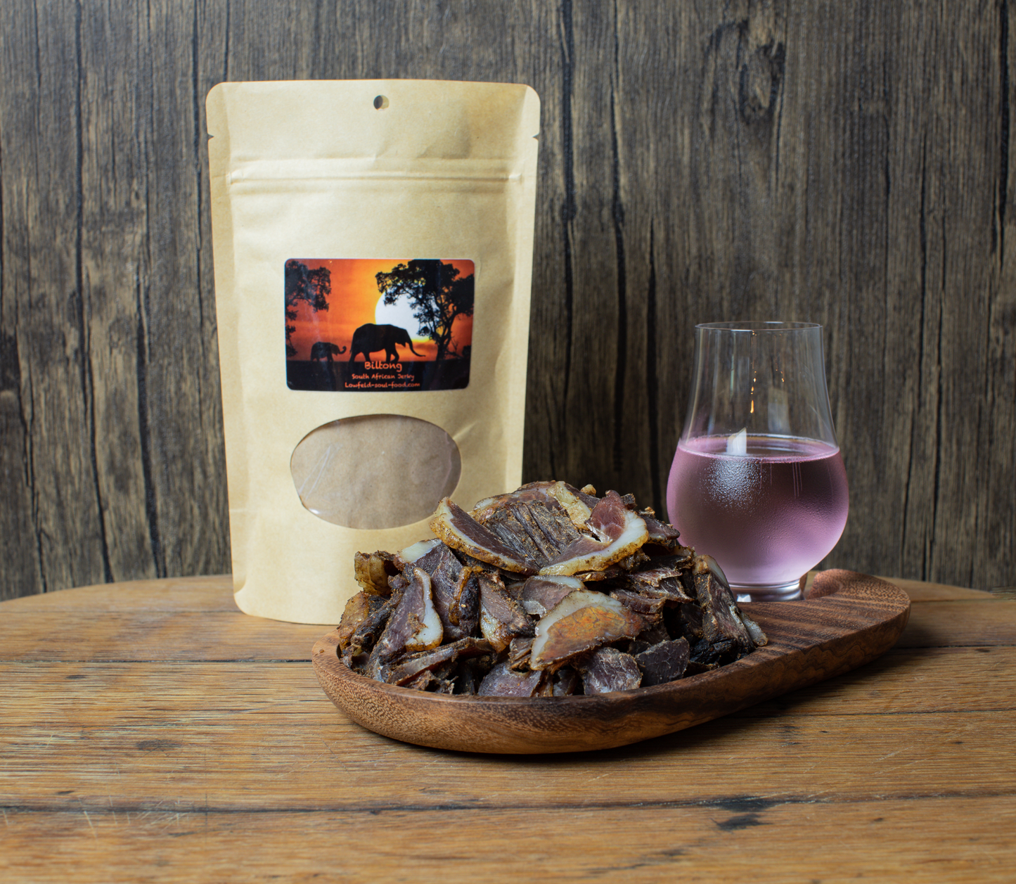 Beef Biltong Slab or Sliced (South African Style Jerky)