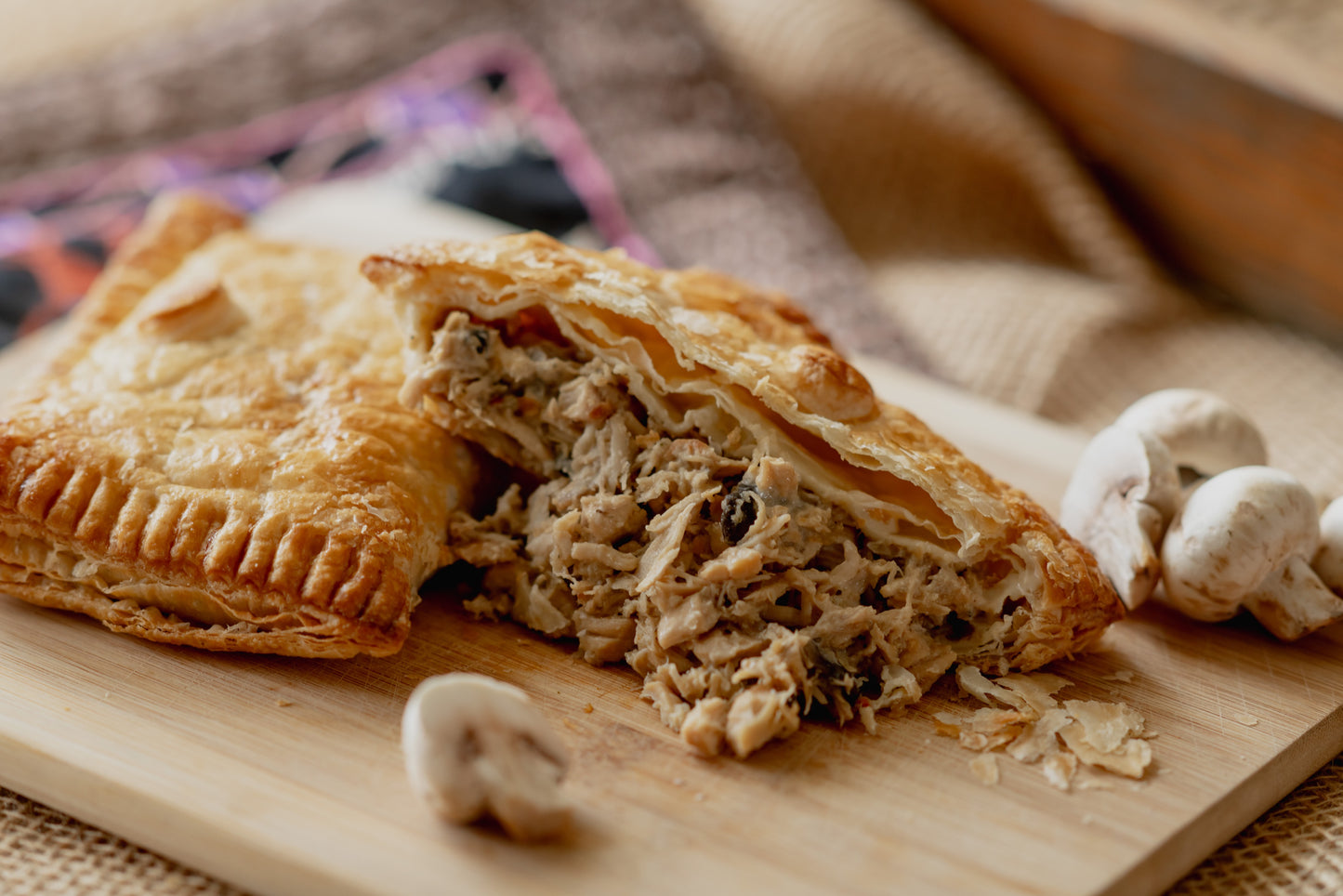 Chicken Mushroom Pie