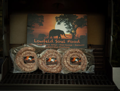 Boerewors Variety Pack (Traditional South African Farmers Sausage)